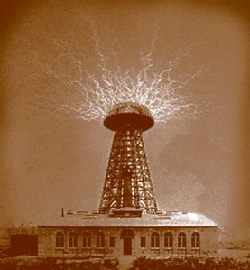 La Torre Wanderclyffe de Colorado Springs, trabajaba a más de 500 millones de voltios.