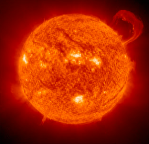 Estado de plasma estelar. Nuestro Sol.